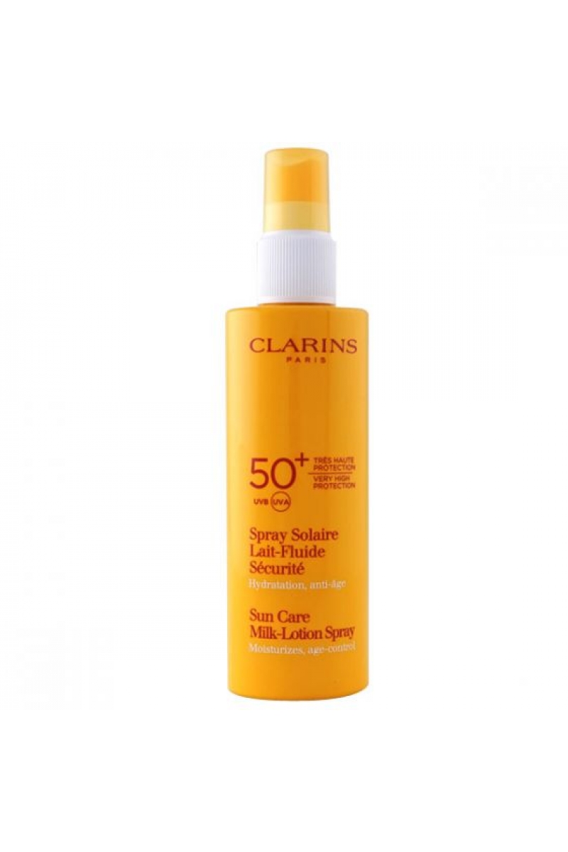 clarins sunscreen milk lotion spray